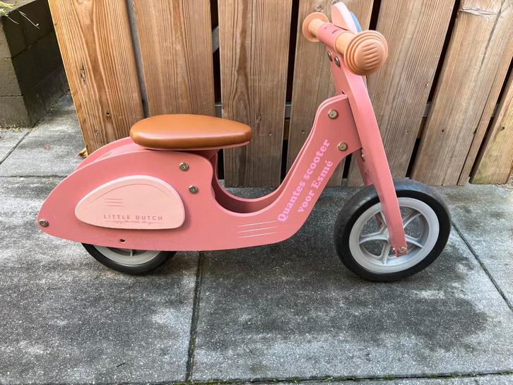 Little dutch loopfiets scooter roze, Kinderen en Baby's, Speelgoed | Buiten | Voertuigen en Loopfietsen, Gebruikt, Loopfiets, Ophalen