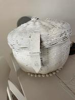 Mooie witte mand, Mand, Rond, Ophalen of Verzenden, Zo goed als nieuw