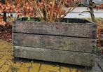 Meerdere houten plantenbakken, Tuin en Terras, Ophalen, Gebruikt, Rechthoekig, Hout