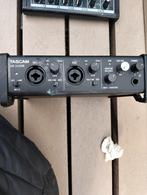 Tascam US-2x2HR Audio Interface, Muziek en Instrumenten, Ophalen of Verzenden, Gebruikt, Minder dan 5 kanalen, Microfooningang