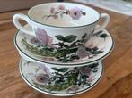 Myott Meakin Pottery Plates - Exotic garden set van 2 k&s, Antiek en Kunst, Ophalen of Verzenden