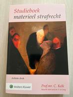 Studieboek Materieel Strafrecht - Kelk, Ophalen of Verzenden, Alpha, Zo goed als nieuw, WO