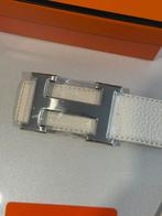 Hermes riem zilver wit, Kleding | Heren, Riemen en Ceinturen, Wit, Nieuw, Riem of Ceintuur, 105 tot 115 cm