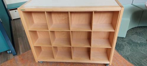 Schilte vakkenkast, ideaal voor boeken!, Huis en Inrichting, Kasten | Wandmeubels, Gebruikt, Minder dan 150 cm, 25 tot 50 cm, Ophalen