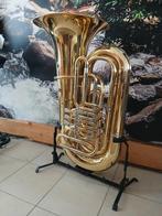 Bb Tuba Monzani, Muziek en Instrumenten, Ophalen, Gebruikt, Bes-tuba, Met koffer of draagtas