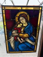 Glas in lood schilderij, Ophalen