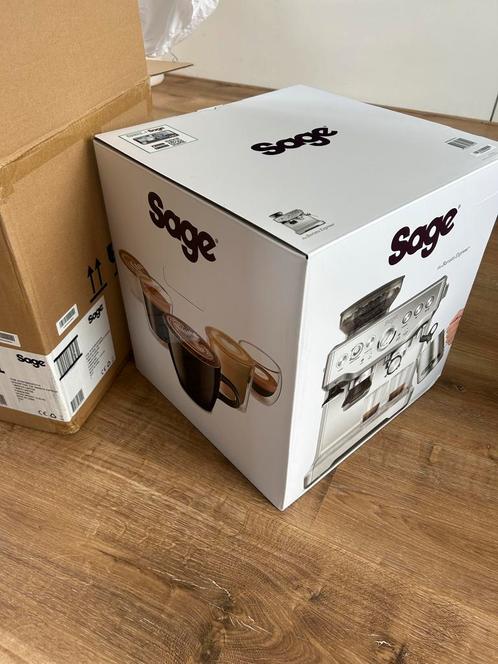 Sage - the Barista Express NIEUW, Witgoed en Apparatuur, Koffiezetapparaten, Nieuw, Koffiebonen, Ophalen of Verzenden