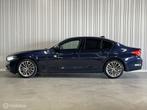 BMW 5-serie 540i High Executive Stuur-Stoelverwarming/19inch, Automaat, Gebruikt, 2000 kg, Blauw