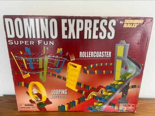 Domino Express Super Fun Rollercoaster, Kinderen en Baby's, Speelgoed | Bouwstenen, Zo goed als nieuw, Overige merken, Ophalen