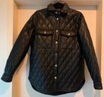 Stoere dikke Leather-look blouse Seven Sisters, Seven Sisters, Zwart, Nieuw, Ophalen