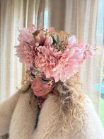 Bloemenband roze met pailetten, Ophalen of Verzenden, Nieuw, Carnaval