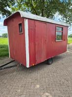 Brouwer Houten Schaftwagen Schaftkeet Pipowagen Bouwkeet, Ophalen of Verzenden, Gebruikt