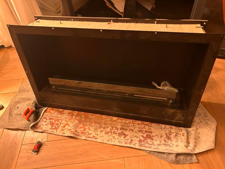Inbouw Bio ethanol haard - Zo goed als nieuw!, Huis en Inrichting, Haarden, Zo goed als nieuw, Overige soorten, Ophalen