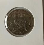 2 1/2 Gulden 1871 Willem III, Zilver, 2½ gulden, Ophalen of Verzenden, Koning Willem III