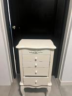 MOET WEG! PCharmant wit ladekastje met spiegel, Ophalen, Minder dan 50 cm, 100 tot 150 cm, Zo goed als nieuw