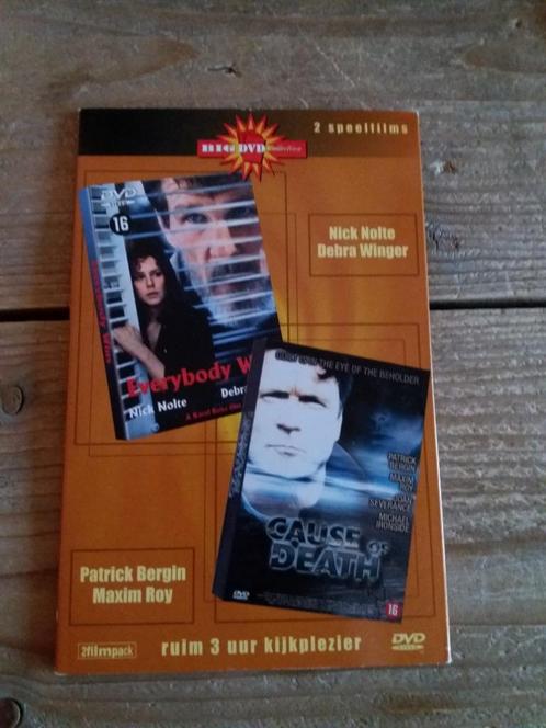 Big dvd collection: Everybody wins en Cause of death!, Cd's en Dvd's, Dvd's | Thrillers en Misdaad, Gebruikt, Overige genres, Vanaf 16 jaar
