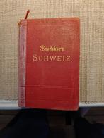 Reisgids Zwitserland 1907, Boeken, Europa, Ophalen of Verzenden, Reisgids of -boek, Gelezen