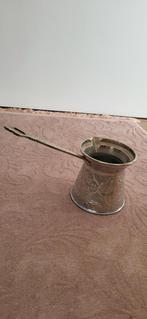koffiepot met handvat, Ophalen of Verzenden, Zilver