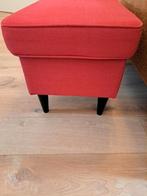 Rode poef, Ophalen of Verzenden, Zo goed als nieuw