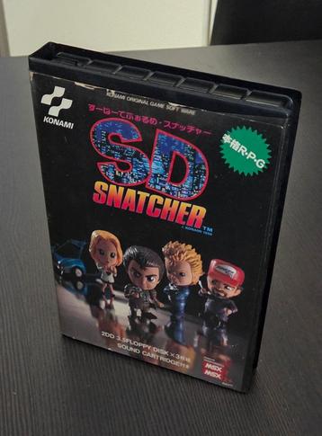MSX - SD Snatcher - Konami beschikbaar voor biedingen