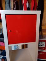 Kallax inzet deurtjes. 2 rood, 1 wit,1 vitrine, Ophalen of Verzenden, Zo goed als nieuw