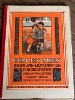 Pim en Mien - Jan Ligthart - 9e druk, Ophalen of Verzenden, Gelezen, Fictie algemeen