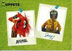 Ansichtkaart	Muppets	Animal Gonzo, Verzamelen, Ansichtkaarten | Themakaarten, Verzenden, 1980 tot heden, Gelopen, Sterren en Beroemdheden