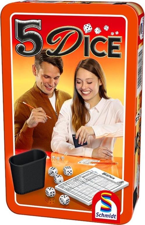 5 Dice Dobbelspel [NIEUW], Hobby en Vrije tijd, Gezelschapsspellen | Bordspellen, Nieuw, Verzenden
