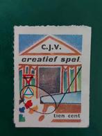 Sluitzegel CJV Christelijke Jongeren Verbond CREATIEF SPEL, Verzamelen, Verzenden