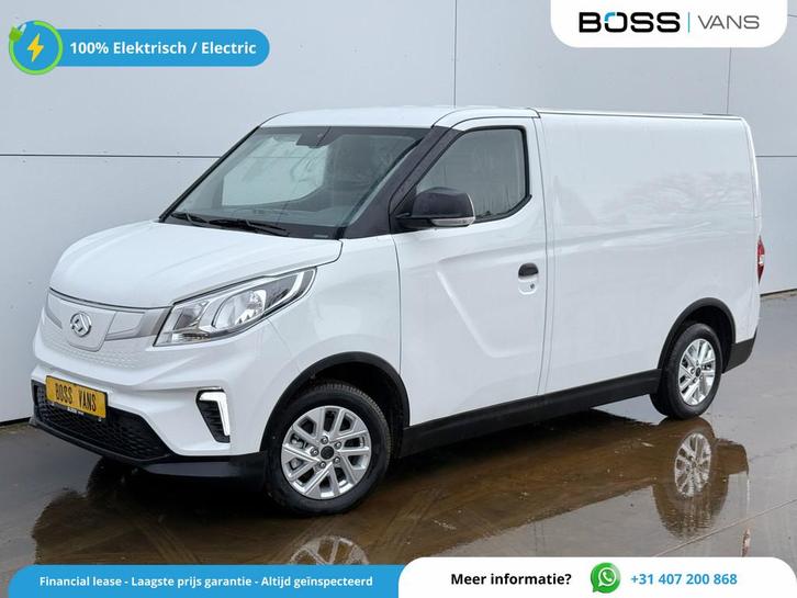 Maxus EDELIVER 3 122PK ALL-IN PRIJS L1 SWB Elektrisch 50kWh, Auto's, Bestelauto's, Bedrijf, Te koop, ABS, Achteruitrijcamera, Airbags