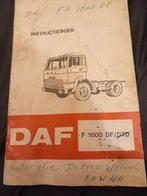 DAF FA 1600 DF Instructieboek, Ophalen of Verzenden
