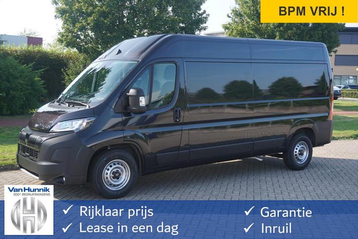 Peugeot Boxer 35+ Heavy 2.2HDI 180PK EAT8 Automaat L3H2 BPM, Auto's, Bestelauto's, Bedrijf, Te koop, ABS, Achteruitrijcamera, Airbags