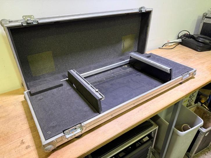 Flightcase DJ set met 19" rack, Muziek en Instrumenten, Behuizingen en Koffers, Gebruikt, Overige instrumenten, Flightcase, Ophalen of Verzenden