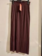 Plissé rok bruin nieuw onesize, Kleding | Dames, Rokken, Maat 38/40 (M), Bruin, Nieuw, Ophalen of Verzenden