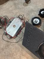 Subwoofer, versterker en boksen voor volvo v70, Ophalen of Verzenden