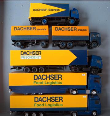 Dachser Trucks Set - Schaal 1:87 beschikbaar voor biedingen