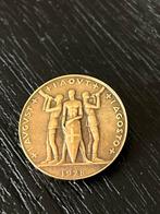 Zeldzame Olympic badge  Noc 1928, Ophalen of Verzenden, Brons