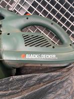 Black & Decker Bladblazer/zuiger met zak, Gebruikt, Handgedragen, Ophalen of Verzenden, Met opvangzak