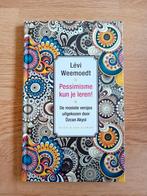Levi Weemoedt - Pessimisme kun je leren!, Ophalen of Verzenden, Nieuw, Levi Weemoedt