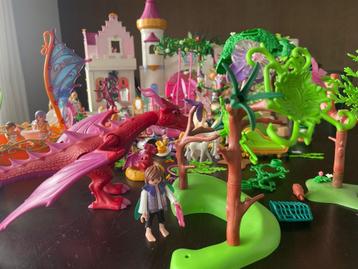Playmobil drakenhoeder, magische feeëntuin, princess en fair beschikbaar voor biedingen