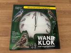 Wandklok vogels, Ophalen of Verzenden, Zo goed als nieuw