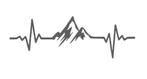 camper caravan auto bus sticker bergen heartbeat, The River House, Info@theriverhouse.nl, Nieuw, Ophalen of Verzenden