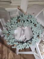 Metalen krans eikenblad, Huis en Inrichting, Woonaccessoires | Kransen, Heikant 21 Kaatsheuvel, Belle Vieille Brocante, Nieuw