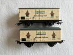 2 Piko NS Bart Smit goederenwagons, Hobby en Vrije tijd, Modeltreinen | H0, Gebruikt, Gelijkstroom of Wisselstroom, Wagon, NS