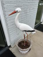 Garden Feelings Metalen Ooievaar Tuin Decoratie, Ophalen of Verzenden, Zo goed als nieuw, Metaal, Dierenbeeld