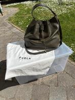 Furla Atena Leather Bucket Bag, Ophalen of Verzenden, Zo goed als nieuw, Groen, Overige typen