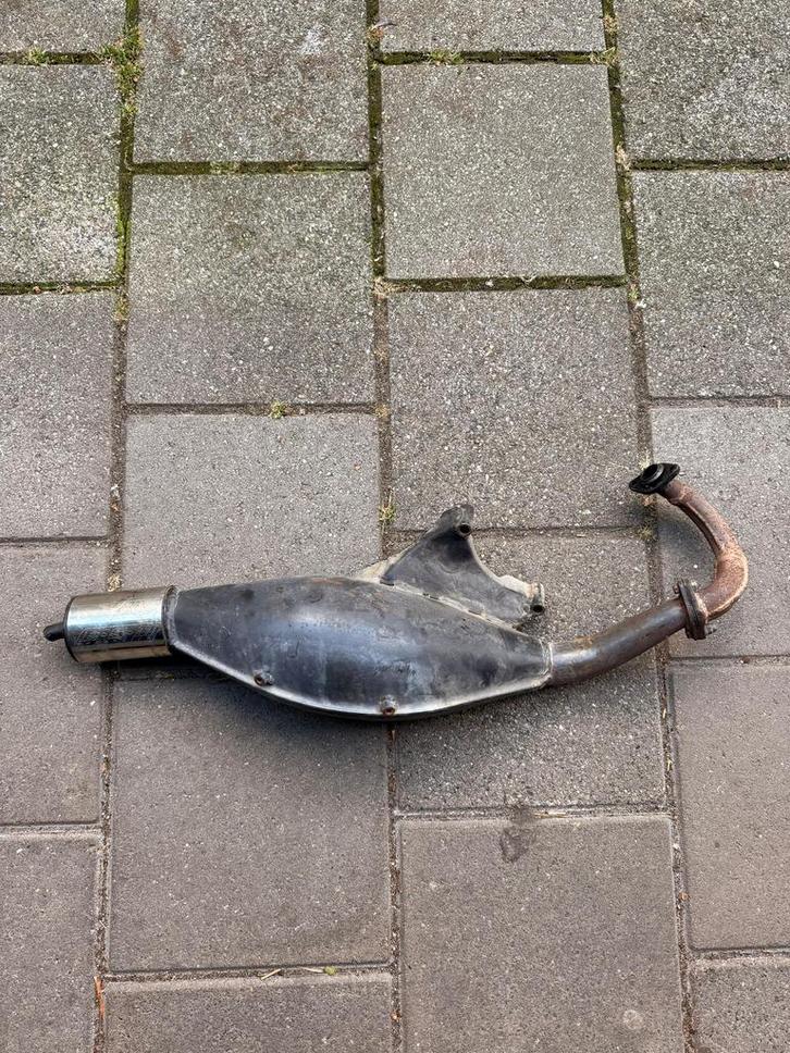 Piaggio zip sp uitlaat ESM ORIGINEEL H2O 2takt, Motoren, Tuning en Styling, Ophalen of Verzenden