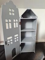 houten grachtenpand POPPENHUIS hema, Ophalen, Zo goed als nieuw, Poppenhuis