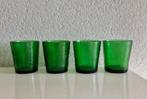 Vier Glazen Arcoroc Groen, Ophalen of Verzenden, Zo goed als nieuw