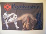 kyokushin karate kyokushinkai vlaggen Oyama kanji kanku, Verzenden, Nieuw, Karate